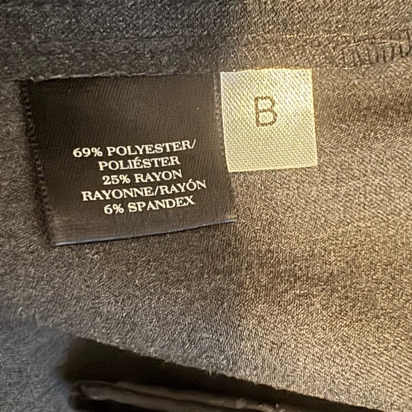 Ann Taylor Gray Stretch Trousers - Size 16 - Picture 5 of 5